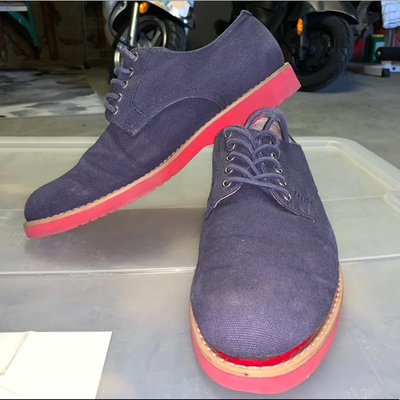 Men canvas Oxford shoes - Picture 1 of 6